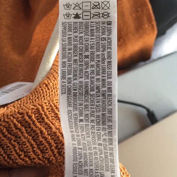 NWT Forever 21 Rust Sweater - Picture 5 of 6